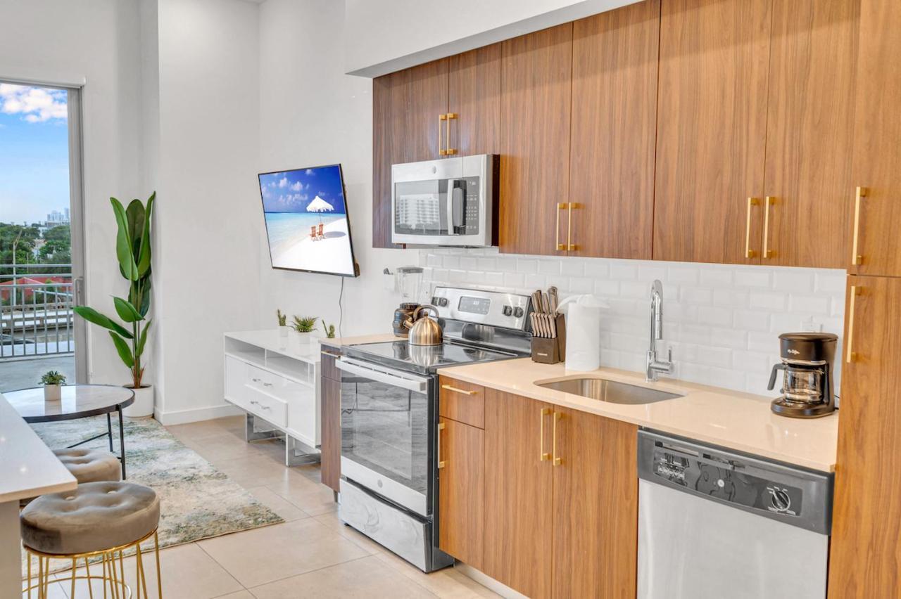 Apartmán Modern Unit In Downtown Miami With Free Parking Exteriér fotografie